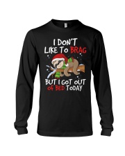 I Dont Like To Brag Long Sleeve Tee thumbnail