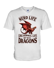 Nerd Life V-Neck T-Shirt thumbnail