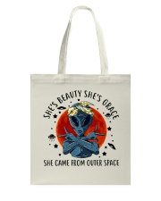 She Came From Outer Space Tote Bag tile