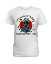 She Came From Outer Space Ladies T-Shirt tile