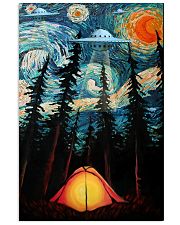 Camping Starry Night UFO Art 11x17 Poster front