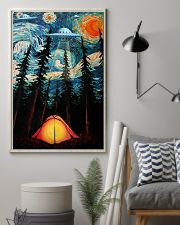 Camping Starry Night UFO Art 11x17 Poster lifestyle-poster-1