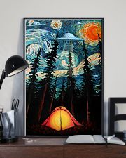 Camping Starry Night UFO Art 11x17 Poster lifestyle-poster-2