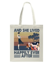 And She Lived Happily Tote Bag thumbnail