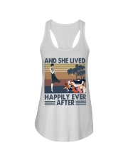 And She Lived Happily Ladies Flowy Tank thumbnail