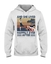 And She Lived Happily Hooded Sweatshirt front