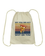 Eff You See Kay Drawstring Bag thumbnail