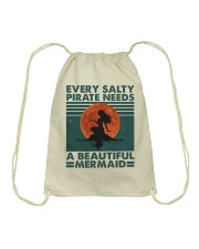 Every Salty A Beautiful Drawstring Bag tile