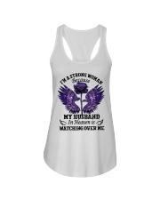 Im A Strong Woman Ladies Flowy Tank tile