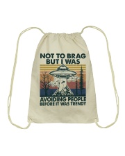 Not To Brag But I Wass Drawstring Bag thumbnail