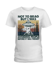 Not To Brag But I Wass Ladies T-Shirt thumbnail