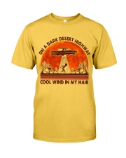 On A Dark Desert Highway Classic T-Shirt front