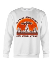 On A Dark Desert Highway Crewneck Sweatshirt thumbnail