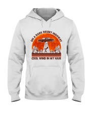 On A Dark Desert Highway Hooded Sweatshirt thumbnail