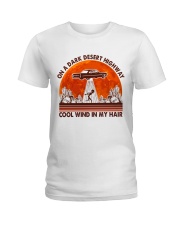 On A Dark Desert Highway Ladies T-Shirt thumbnail