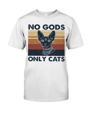 No Gods Only Cats Classic T-Shirt thumbnail