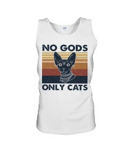 No Gods Only Cats Unisex Tank thumbnail