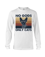 No Gods Only Cats Long Sleeve Tee thumbnail