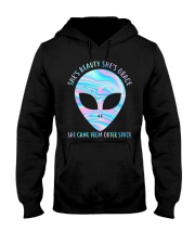She Came From Outer Space Hooded Sweatshirt thumbnail