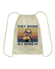 They Wine I Wine Drawstring Bag thumbnail