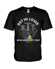 Get In Loser V-Neck T-Shirt thumbnail