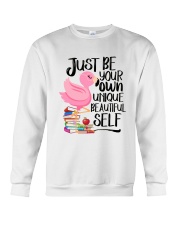 Jusst Be Own Unique Crewneck Sweatshirt thumbnail