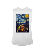 Beer With Bear Camping Poster Sleeveless Tee thumbnail