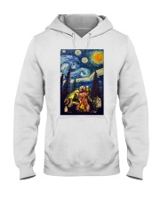 Beer With Bear Camping Poster Hooded Sweatshirt thumbnail