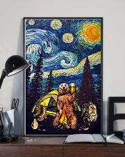 Beer With Bear Camping Poster 11x17 Poster lifestyle-poster-2
