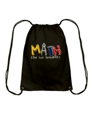 Math She Has Problem Drawstring Bag tile