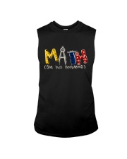 Math She Has Problem Sleeveless Tee tile