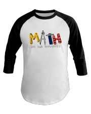 Math She Has Problem Baseball Tee tile