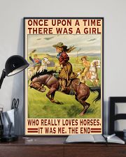 A Girl Loves Horses 11x17 Poster lifestyle-poster-2