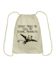 Do Not Make Me Drawstring Bag tile