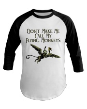 Do Not Make Me Baseball Tee tile