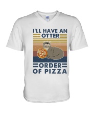 I Have An Otter V-Neck T-Shirt thumbnail