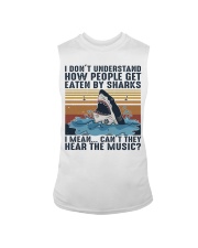 How People Get Eaten By Sharks Sleeveless Tee thumbnail