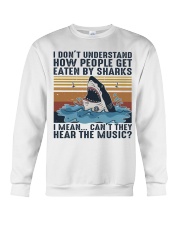 How People Get Eaten By Sharks Crewneck Sweatshirt thumbnail