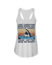 How People Get Eaten By Sharks Ladies Flowy Tank thumbnail