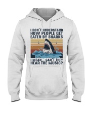 How People Get Eaten By Sharks Hooded Sweatshirt front
