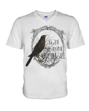 The Raven Nevermore V-Neck T-Shirt thumbnail