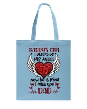 I Miss You Dad Tote Bag tile