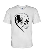 God Has You V-Neck T-Shirt thumbnail