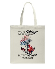 My Heart Was Not Ready Tote Bag thumbnail
