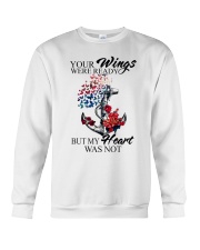 My Heart Was Not Ready Crewneck Sweatshirt thumbnail