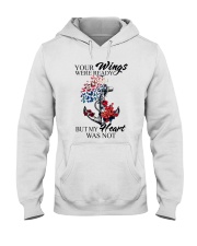 My Heart Was Not Ready Hooded Sweatshirt thumbnail