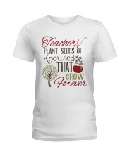 Teacher Plant Seeds Ladies T-Shirt tile