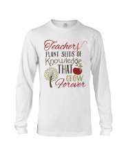 Teacher Plant Seeds Long Sleeve Tee tile