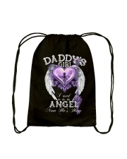 Daddy Girl I Used To Be His Angel Drawstring Bag thumbnail