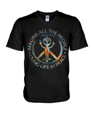 Imagine V-Neck T-Shirt thumbnail